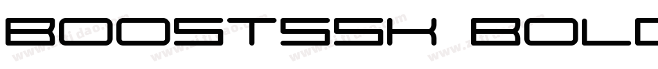 BoostSSK Bold字体转换